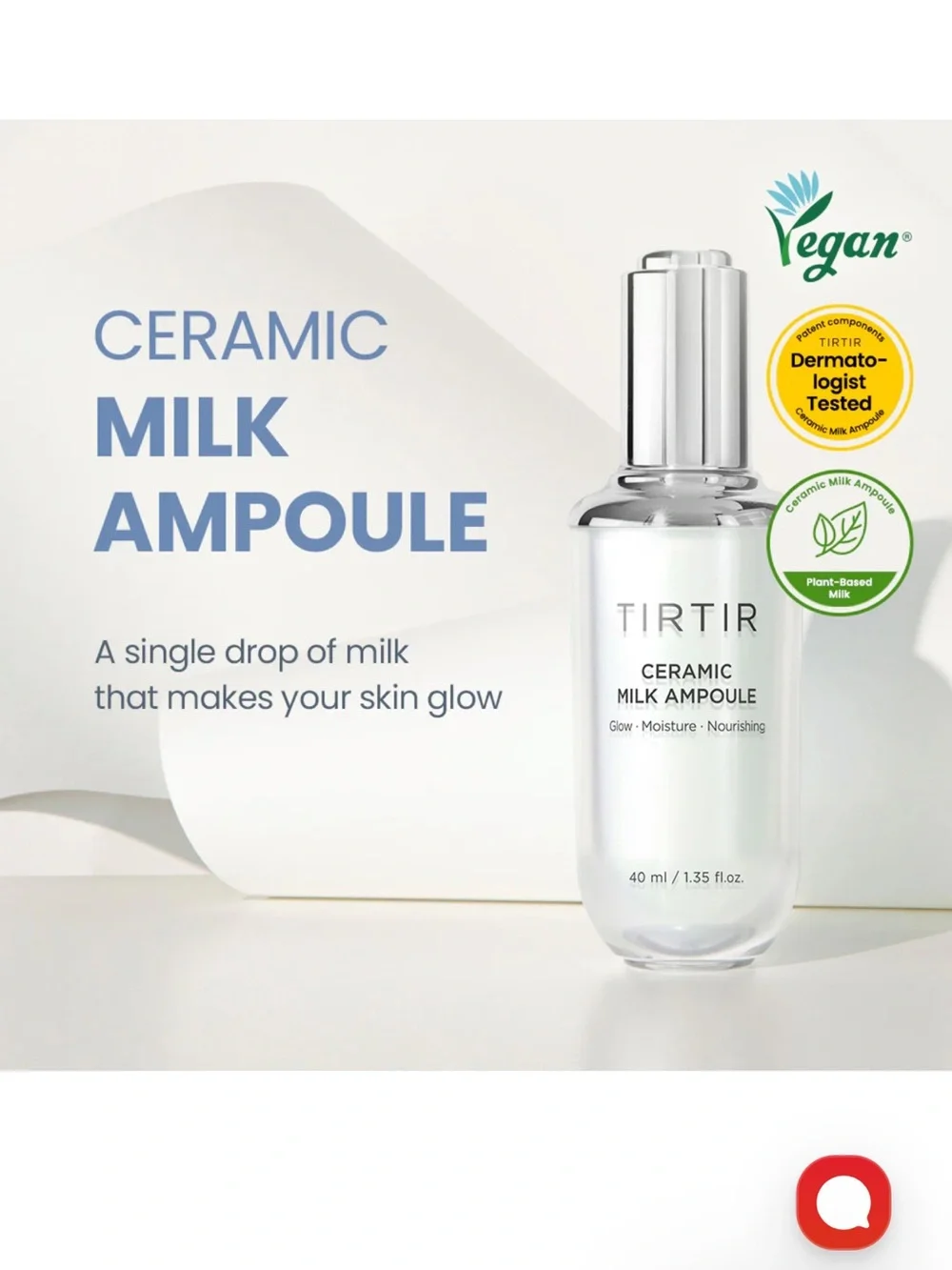 TIR TIR Ceramic Milk Ampoule 40ml